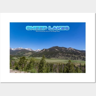 Sheep Lakes at Rocky Mountain National Park Posters and Art